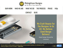 Tablet Screenshot of midnightsondesigns.com